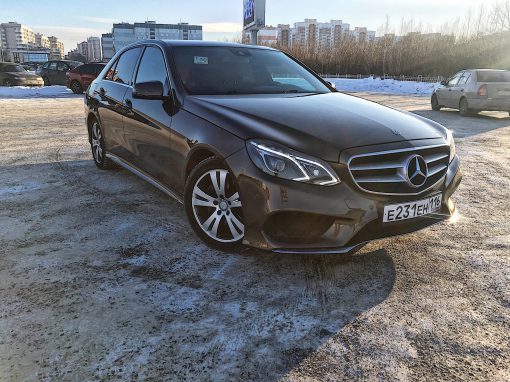 Полная глубокая восстановительная полировка Mercedes-Benz E-klasse W212