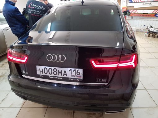 Тонировка пленкой Llumar ATR 05 задней части авто — Audi A6