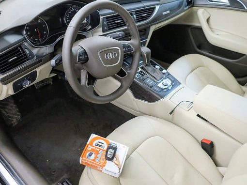 Сертифицированная установка иммобилайзера StarLine i95 — Audi A6
