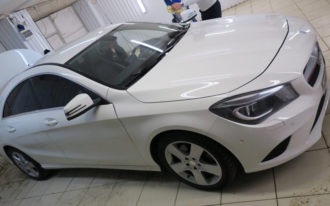 Тонировка передних стекол 85% — Mercedes CLA