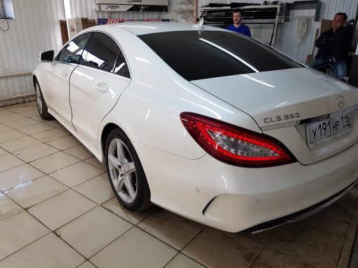 Тонировка пленкой Llumar 95% — Mercedes CLS