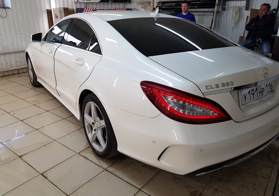 Тонировка пленкой Llumar 95% — Mercedes CLS