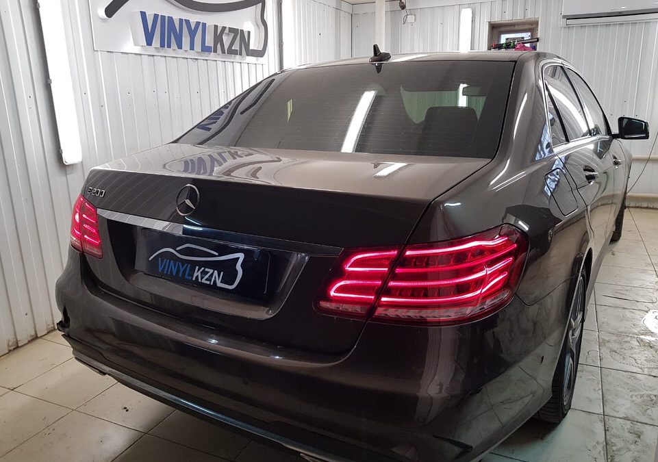 Ремонт, восстановление габаритных огней задней фары — Mercedes E-klass в кузове W212