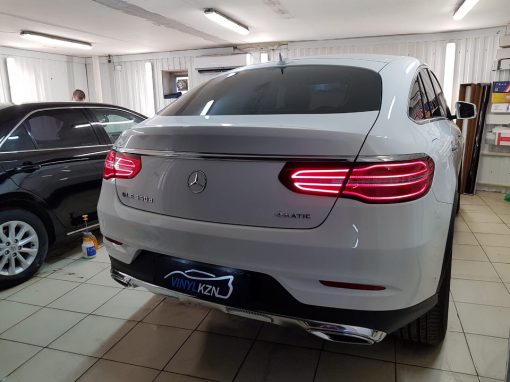 Тонировка пленкой Llumar 95% задней части Mercedes GLE Coupe