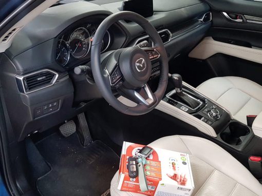 Сертифицированная установка сигнализации StarLine A93 — GSM Mazda CX5