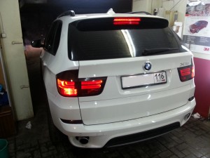 Тонировка авто BMW X5 - 05.08.2013