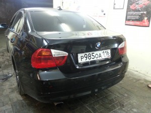Тонировка стекол автомобиля BMW 3 серии - 07.02.2013