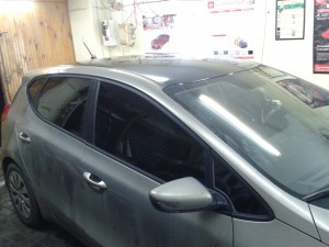 Тонировка автомобиля Kia Ceed - июль 2013