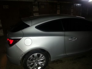 Opel Astra GTC - тонировка стекол авто - 02.10.2013