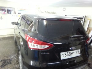 Ford Kuga - тонировка задней полусферы - 04.10.2013