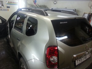 Renault Duster - тонировка стекол автомобиля - ноябрь 2013