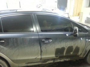 Subaru XV - тонировка автомобиля - 06.11.2013