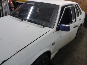 ВАЗ 2115 - удаление пленки и полировка авто