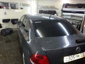 VW Polo - тонировка авто в Казани - 28.12.2013