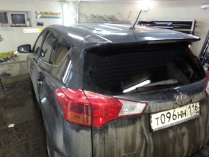 Toyota Rav4 - тонировка автомобиля - 25.01.2014