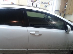 Honda Civic - тонировка передних стекол авто - 17.01.2014