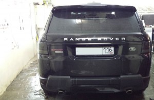 Range Rover Sport 2013 - тонировка задних фонарей - 05.02.2014