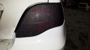 Тонировка задних фонарей авто Daewoo Nexia - 10.02.2014