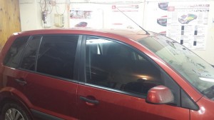 Тонировка задней полусферы автомобиля Ford Fusion - 10.02.2014