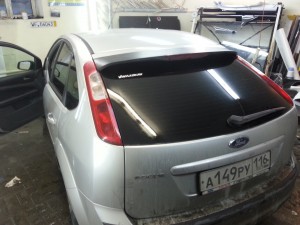 Тонировка стекол авто Ford Focus - 02.03.2014
