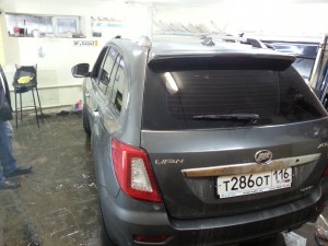 Lifan X60 - тонировка задних стекол автомобиля - 16.03.2014