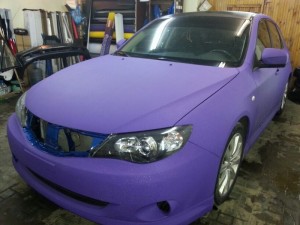Subaru Impreza - оклейка автомобиля - 21.03.2014