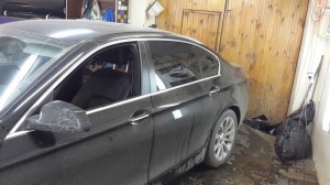BMW 5 Long серии - тонировка авто в Казани - 17.04.2014