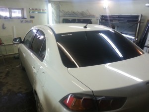 Mitsubishi Lancer - тонировка авто в Казани - 27.03.2014