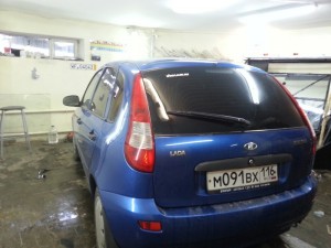 Лада Калина - тонировка авто - 29.03.2014