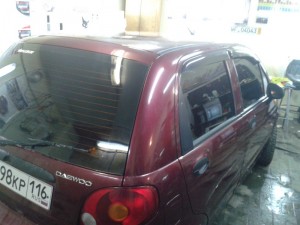 Daewoo Matiz - тонировка авто - 30.03.2014