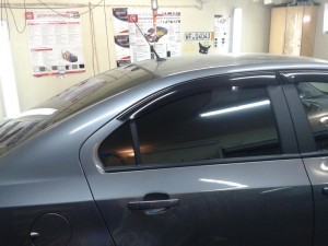 Chevrolet Aveo — тонировка автомобиля — 13.04.2014