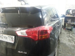 Toyota RAV4 - тонировка автомобиля в Казани - 16.04.2014