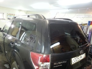 Subaru Forester - тонировка стекол автомобиля - 21.04.2014