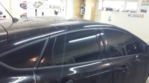 Ford Focus - тонировка всех стекол авто, тонировка задних фонарей - 24.04.2014