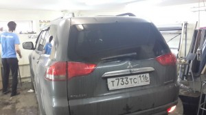 Mitsubishi Pajero Sport - тонирование автомобиля в Казани - 26.04.2014