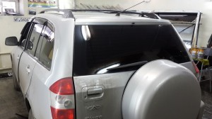 Chery Tiggo - тонировка автомобиля - 02.05.2014