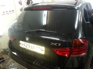 BMW Х1 - тонировка авто - 05.05.2014