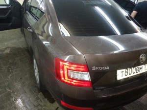 Тонировка авто Skoda Octavia - 05.05.2014