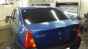 Renault Logan - тонировка стекол авто в Казани - 07.05.2014