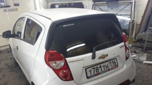 Chevrolet Spark - тонировка автомобиля в Казани - 07.05.2014
