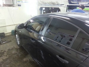Chevrolet Cruze - тонировка автомобиля - 25.05.2014