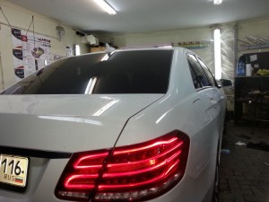 Mercedes-Benz E200 - тонировка авто в Казани - цена 2500р - 28.05.2014
