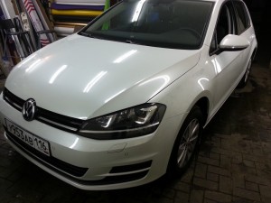VW Golf - бронирование кузова от сколов и царапин - 20.06.2014