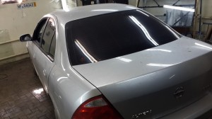 Nissan Almera - тонировка и установка сигнализации на авто в Казани - 03.06.2014