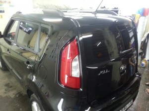 KIA SOUL - тонировка авто в Казани - 17.06.2014