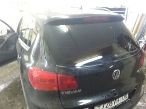 VW Tiguan - тонировка авто в Казани - 23.06.2014