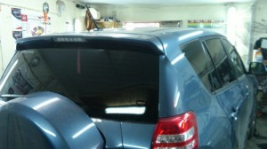 Toyota RAV4 - тонировка авто - цена 2200р - июнь 2014