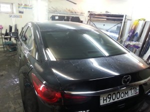 Mazda 6 - полная тонировка автомобиля 30% - июль 2014
