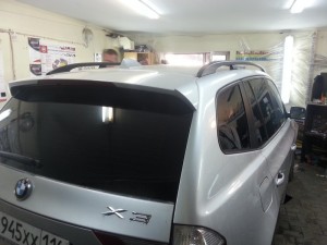 BMW  X3 - тонировка  стекол авто - 29.07.2014