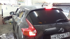 Nissan Juke - тонировка автомобиля -  цена 1600 рублей - 15.08.2014